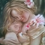 donna con bambino